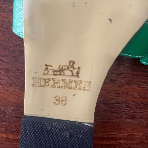 Green sandals - Picture 3 of 5